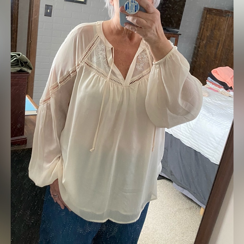 BEAUTIFUL TORRID TOP - 1X 2X (1)